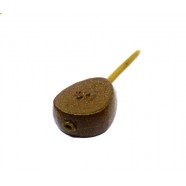 Грузило рибальське, Груша, фарбоване, інлайн, 60г